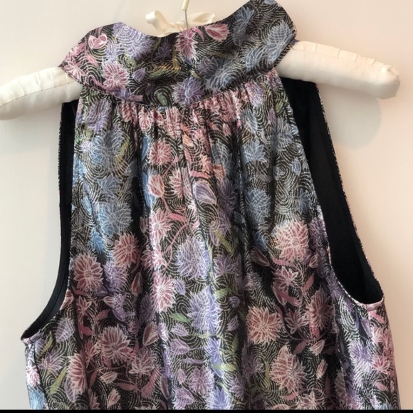 Collection J. Crew Shimmering Floral Printed Top - Picture 14 of 16